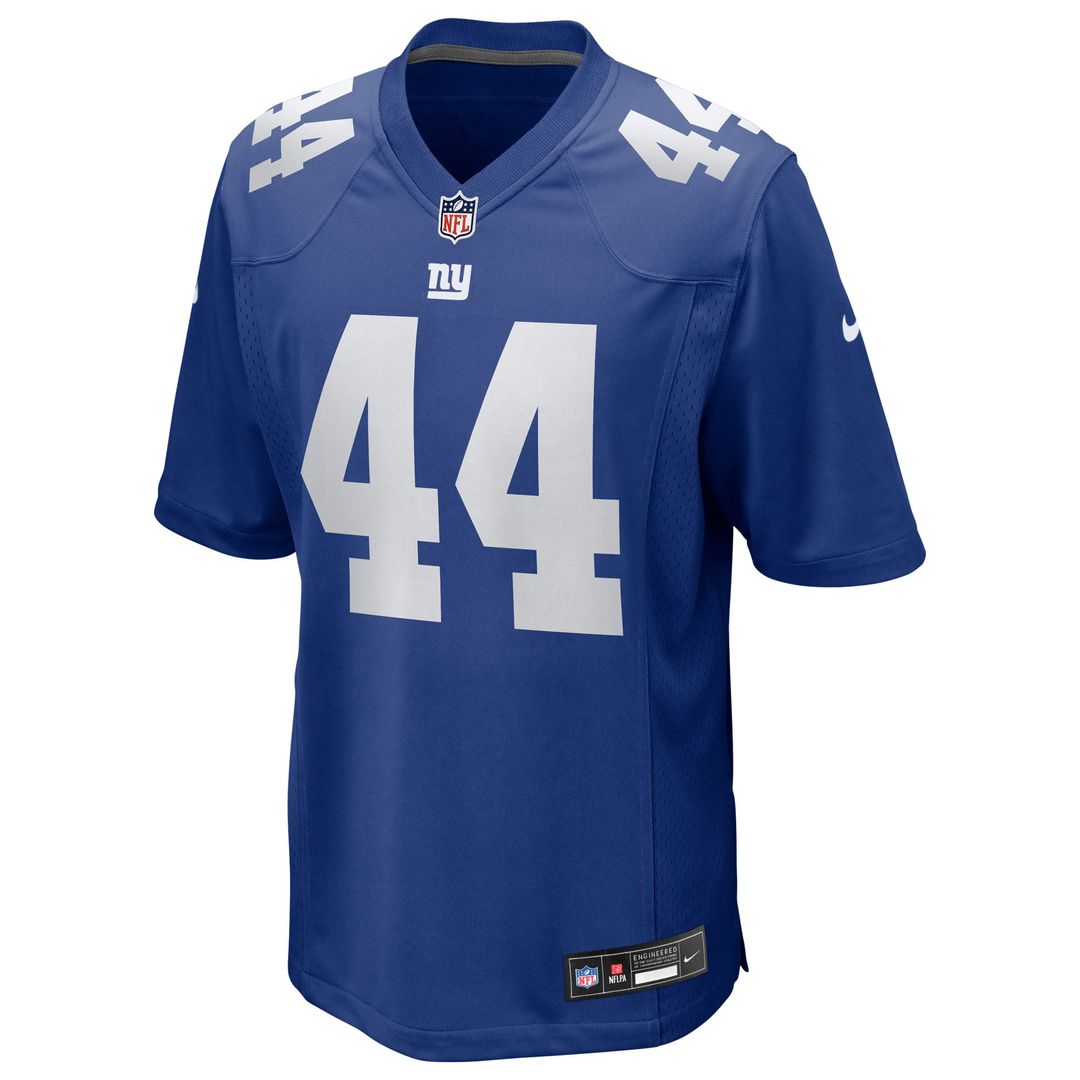 Cam Skattebo New York Giants Game Jersey - Royal Blue