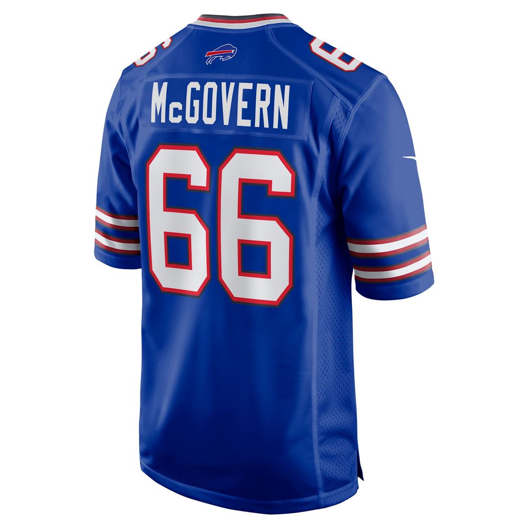 Connor McGovern Buffalo Bills Game Jersey - Royal Blue