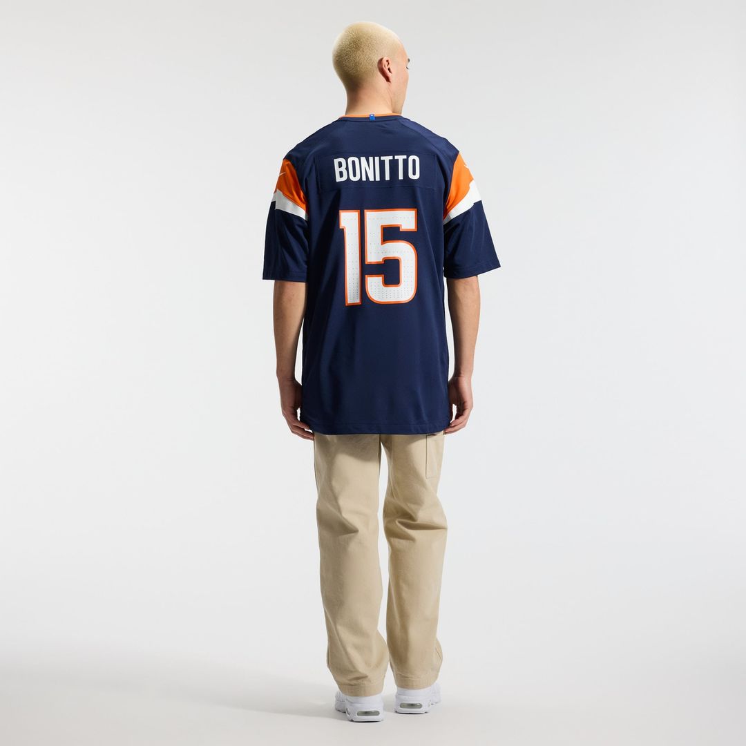 Nik Bonitto Denver Broncos Game Jersey - Orange