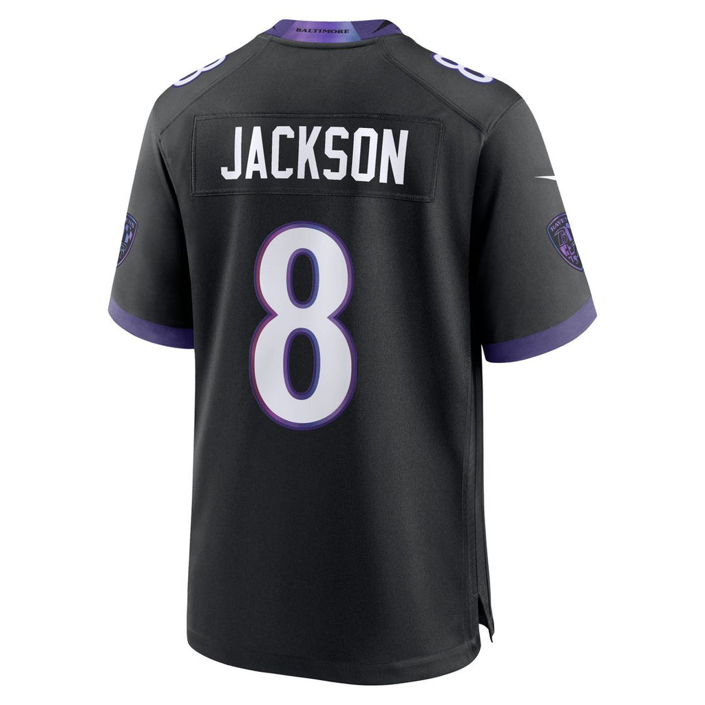 Lamar Jackson Baltimore Ravens Game Jersey - White