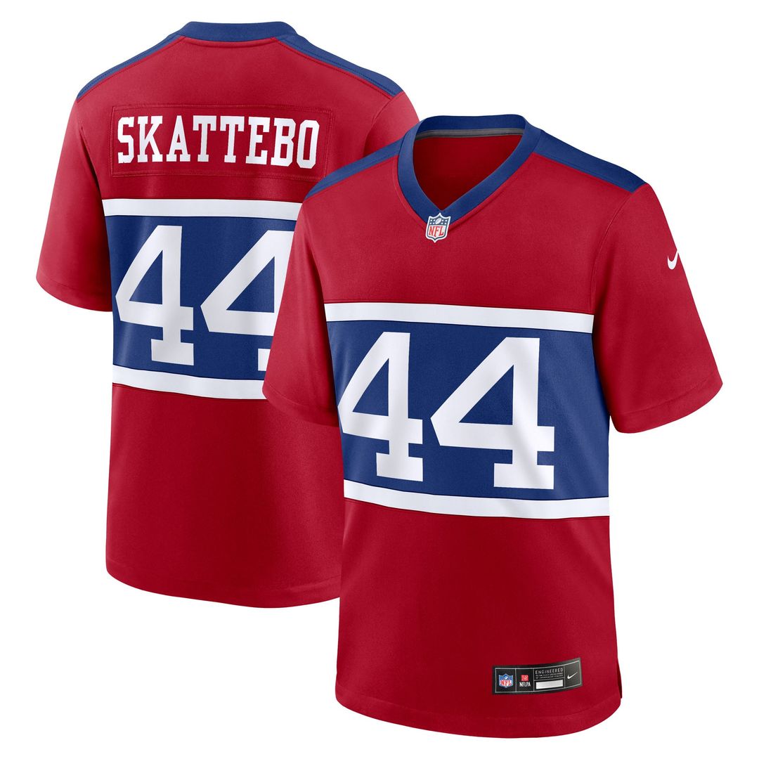 Cam Skattebo New York Giants Game Jersey - White