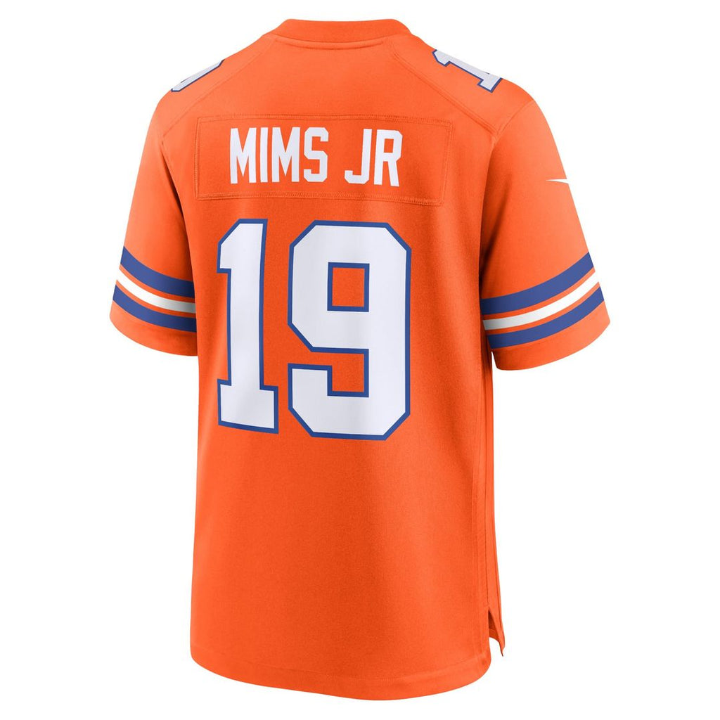 Marvin Mims Jr Denver Broncos Mile High Collection 1977 Throwback Game Jersey - Orange