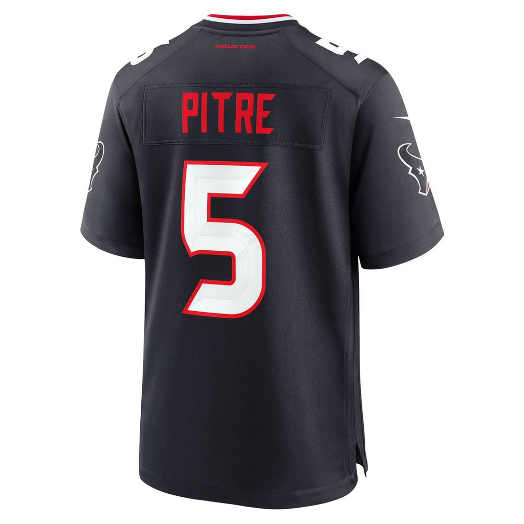 Jalen Pitre Houston Texans Game Jersey - Navy