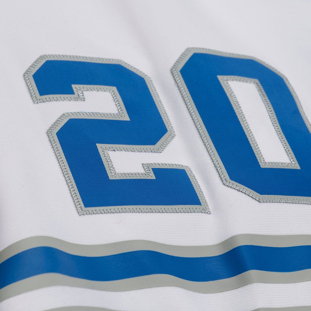 Barry Sanders Detroit Lions 1989 Legacy Replica Jersey - White
