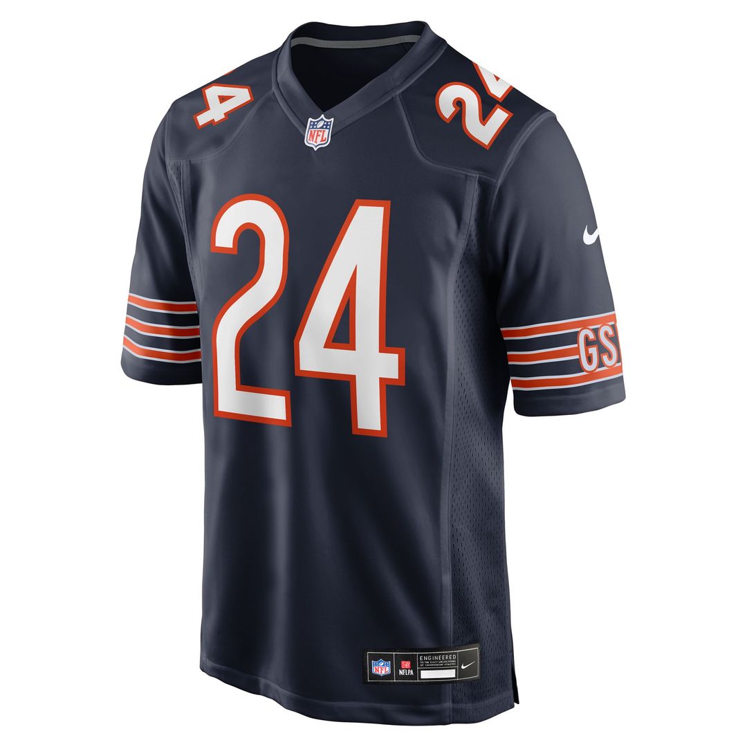 Nick McCloud Chicago Bears Game Jersey - Navy