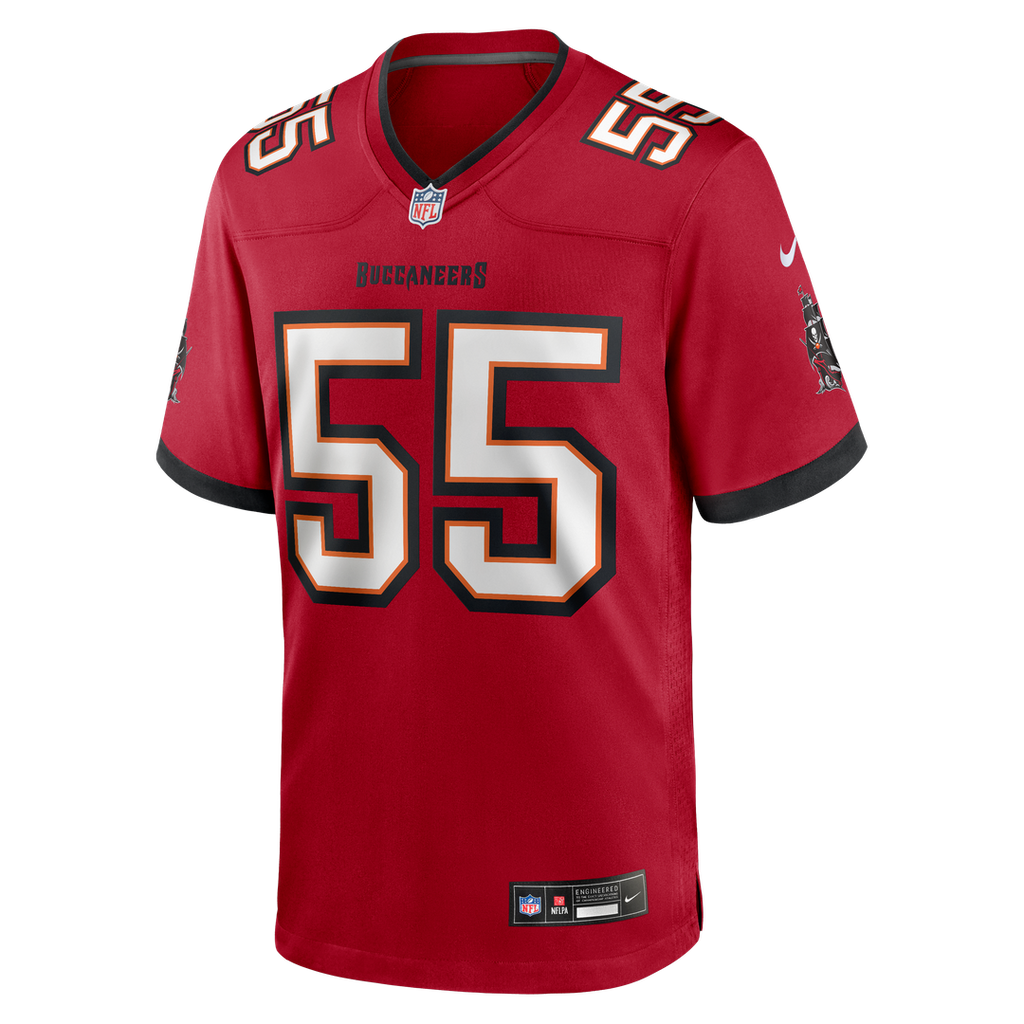 Derrick Brooks Tampa Bay Buccaneers Game Jersey - Red