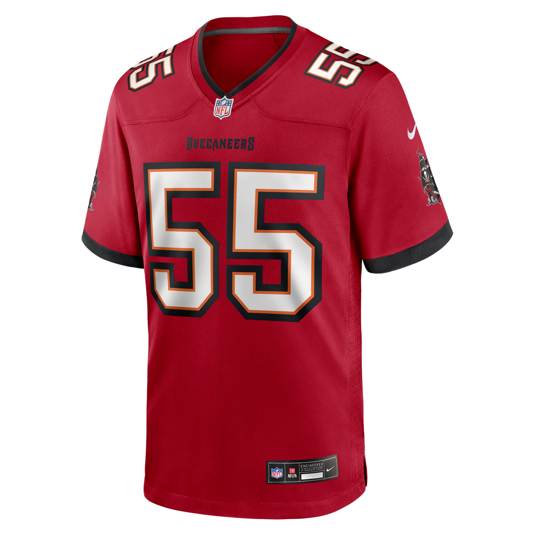 Derrick Brooks Tampa Bay Buccaneers Game Jersey - Red