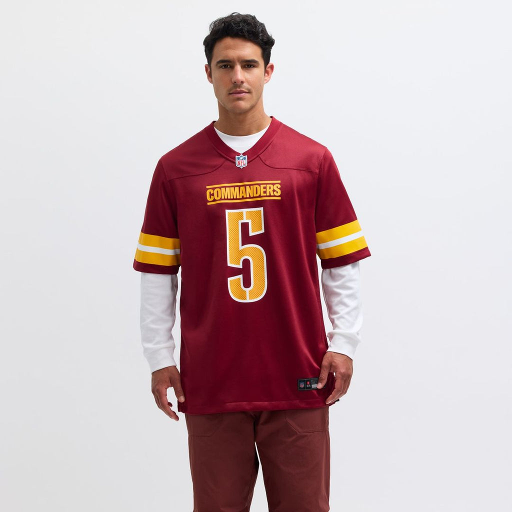 Jayden Daniels Washington Commanders Game Jersey - White