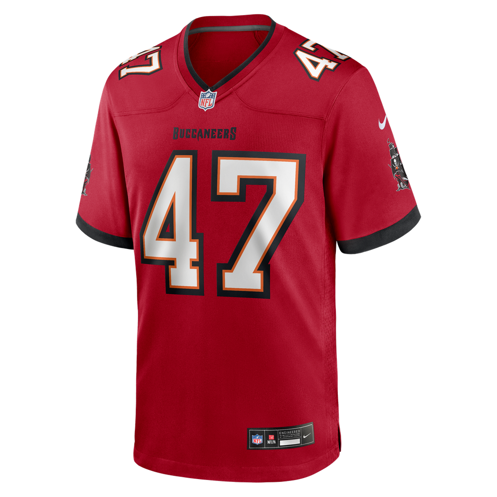 John Lynch Tampa Bay Buccaneers Game Jersey - Red