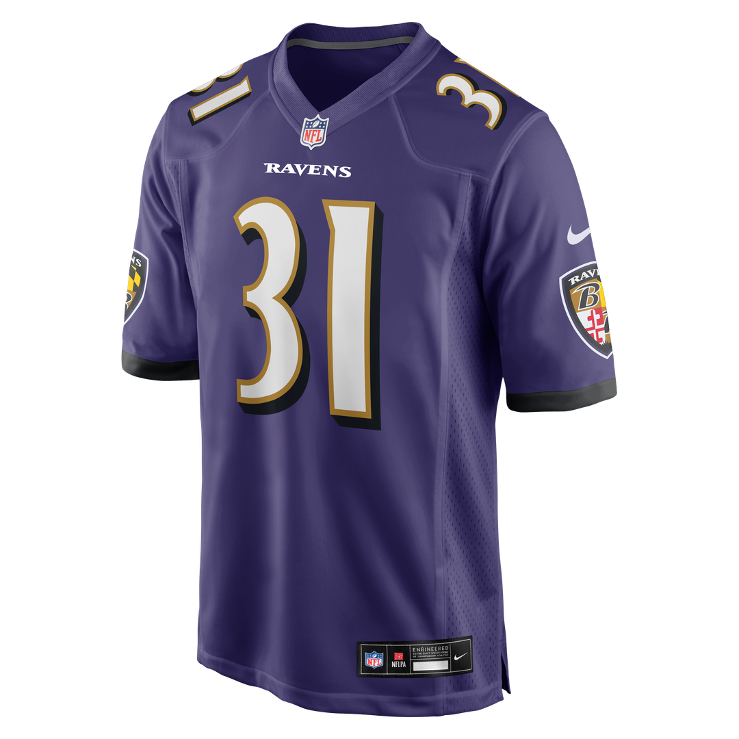 Jamal Lewis Baltimore Ravens Game Jersey - Purple