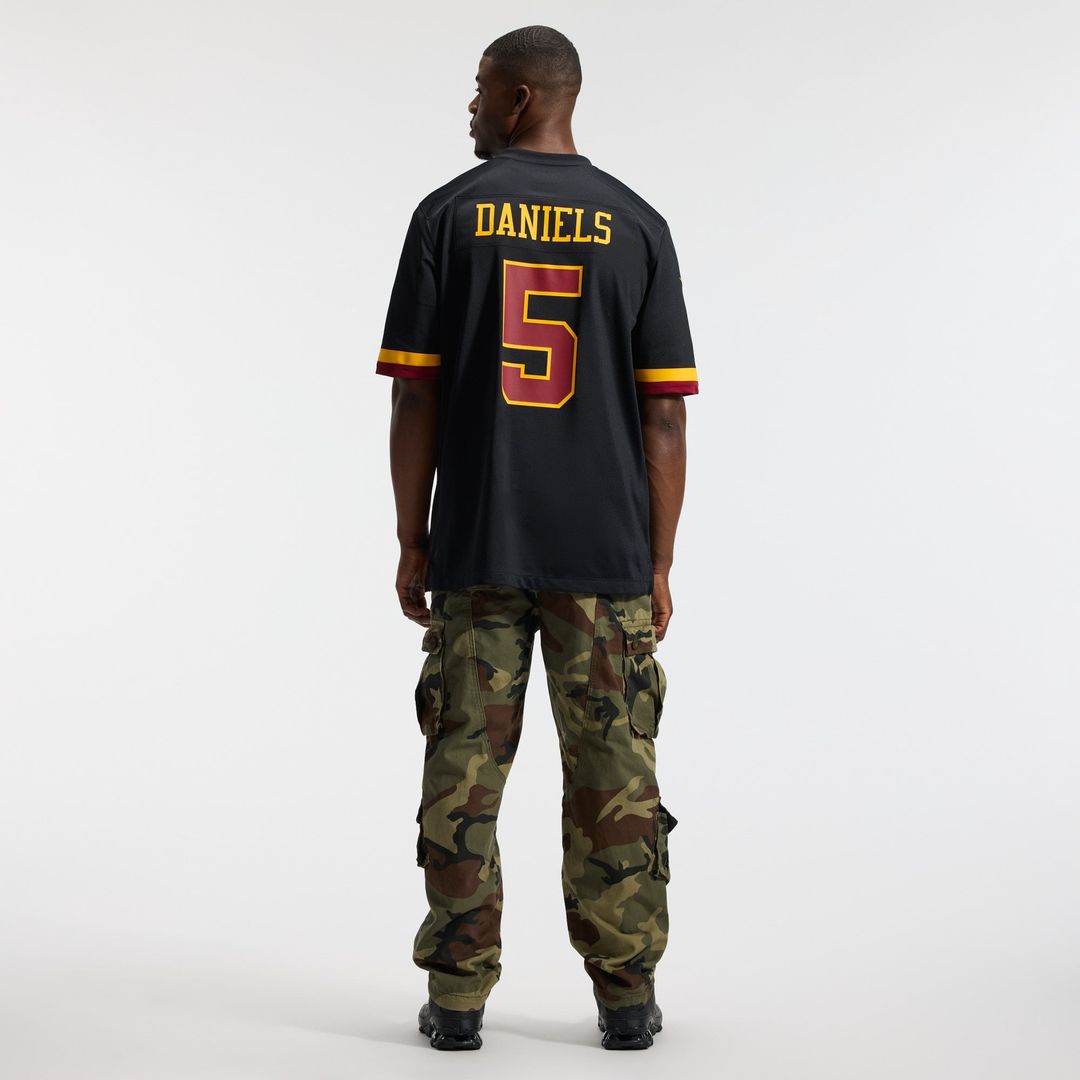 Jayden Daniels Washington Commanders Game Jersey - Burgundy