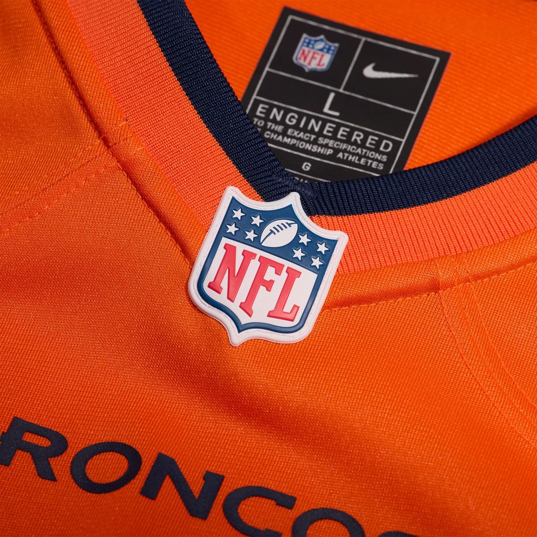 Dondrea Tillman Denver Broncos Game Jersey - Orange