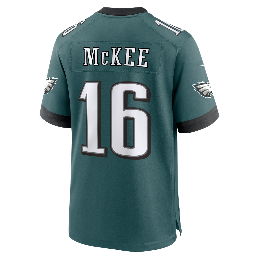Tanner McKee Philadelphia Eagles Game Jersey - Midnight Green