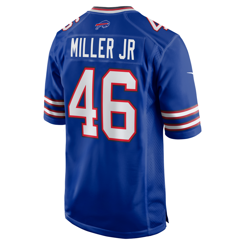 DJ Miller Jr. Buffalo Bills Game Jersey - Royal Blue