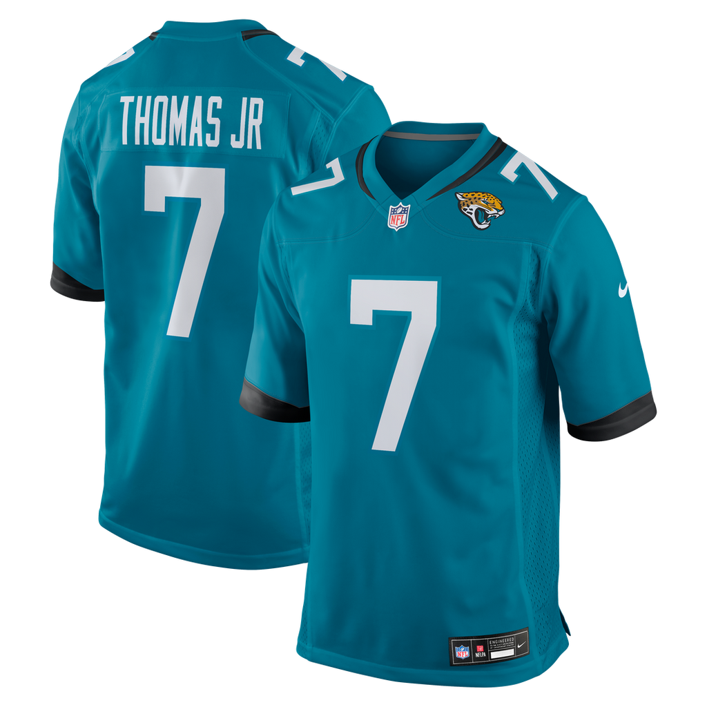 Brian Thomas Jr Jacksonville Jaguars Game Jersey - Teal