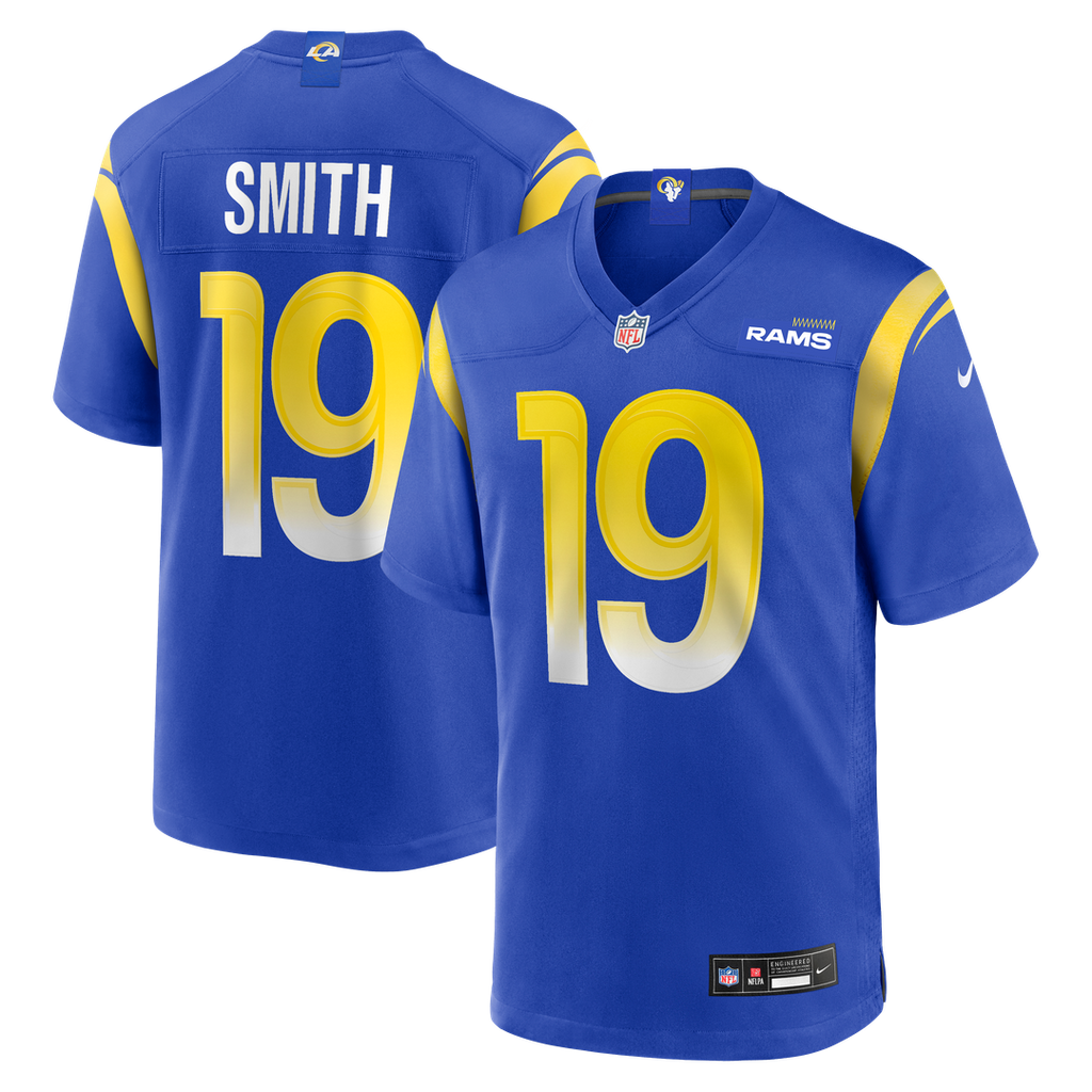 Xavier Smith Los Angeles Rams Home Game Jersey - Royal Blue