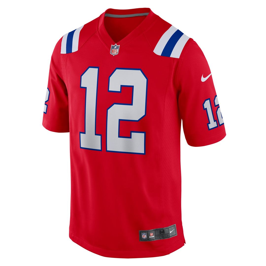 Tom Brady New England Patriots Game Jersey - White