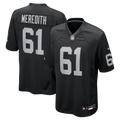 Jordan Meredith Las Vegas Raiders Game Jersey - Black