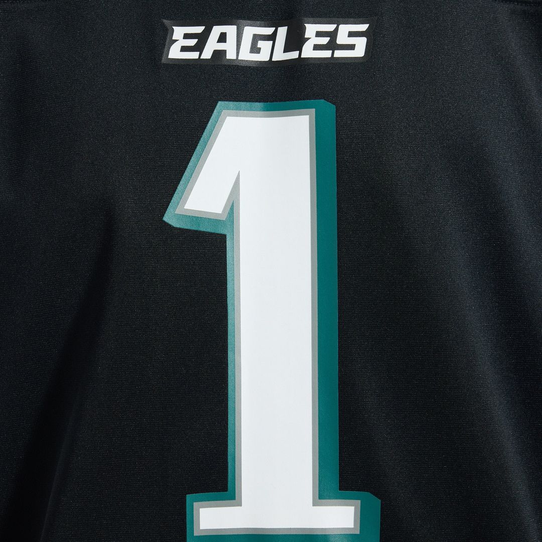 Jalen Hurts Philadelphia Eagles Game Jersey - Midnight Green