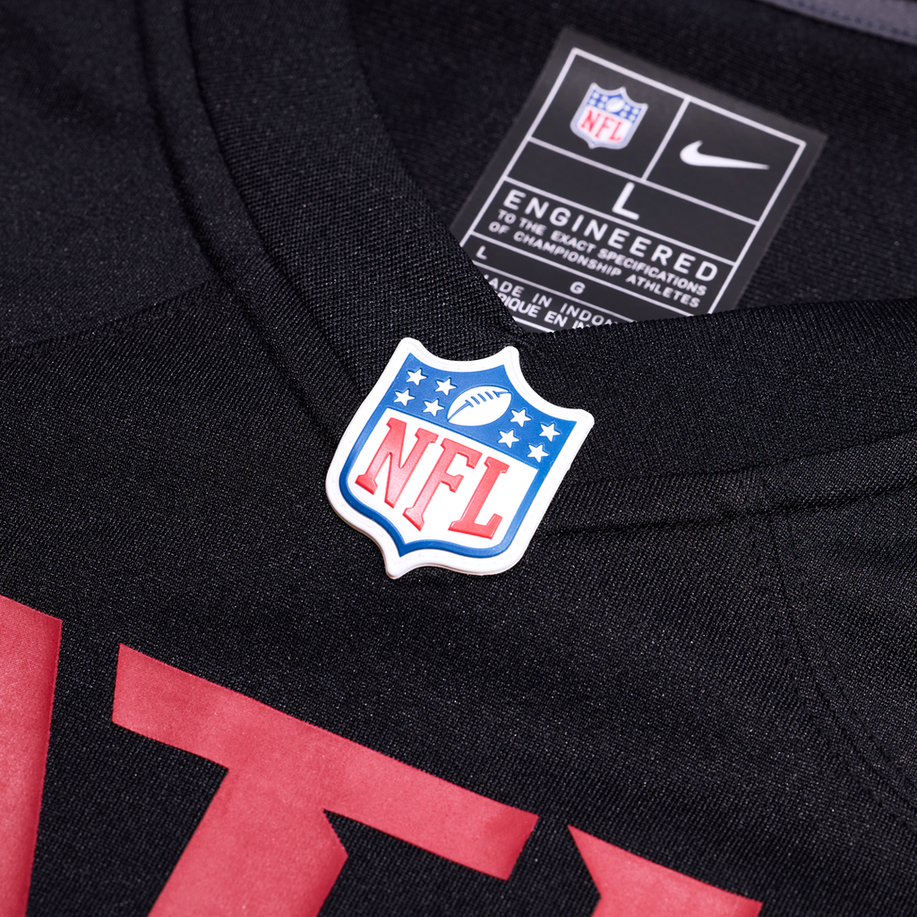 Jack Nelson Atlanta Falcons Game Jersey - Black