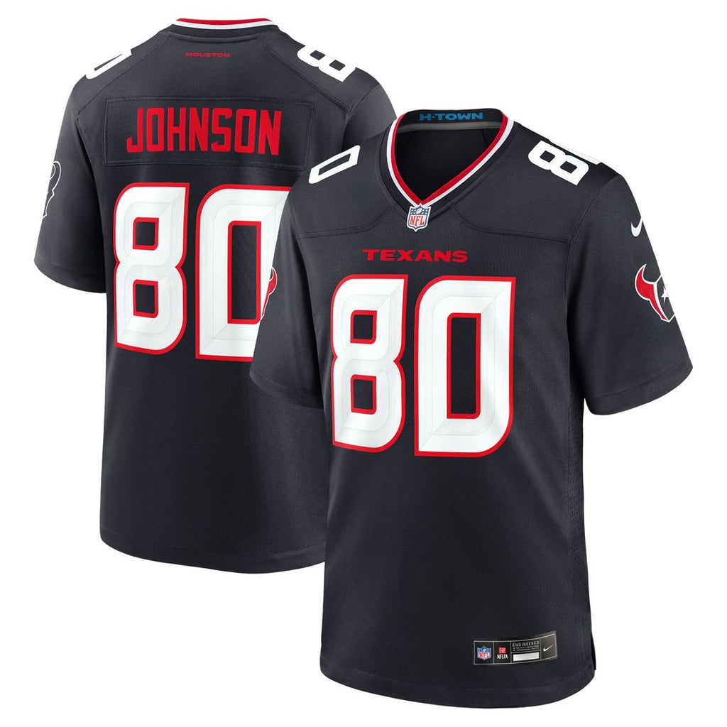 Andre Johnson Houston Texans Game Jersey - Navy