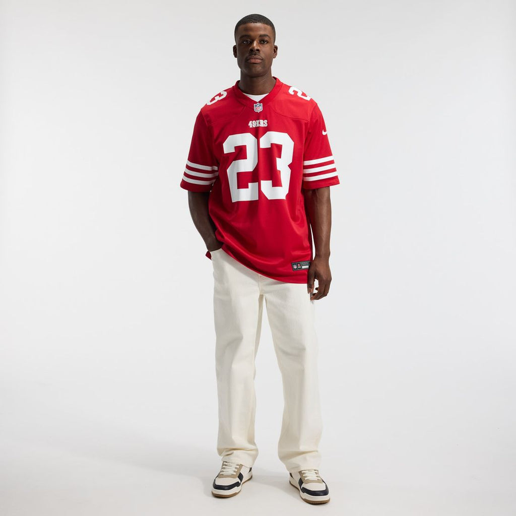 Christian McCaffrey San Francisco 49ers Game Jersey - White
