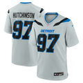 Aidan Hutchinson Detroit Lions 2026 Rivalries Collection Game Jersey - Silver