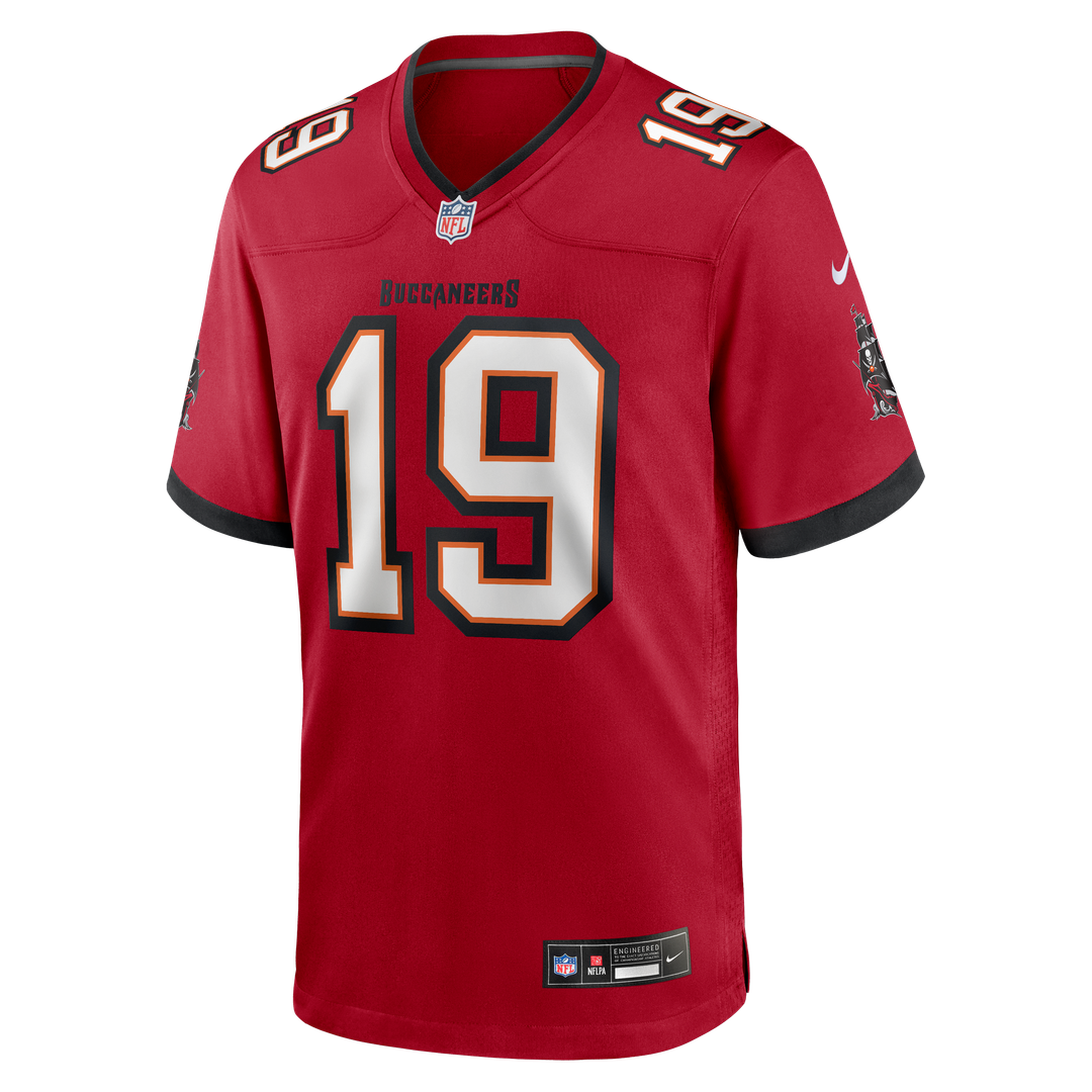 Keyshawn Johnson Tampa Bay Buccaneers Game Jersey - Red