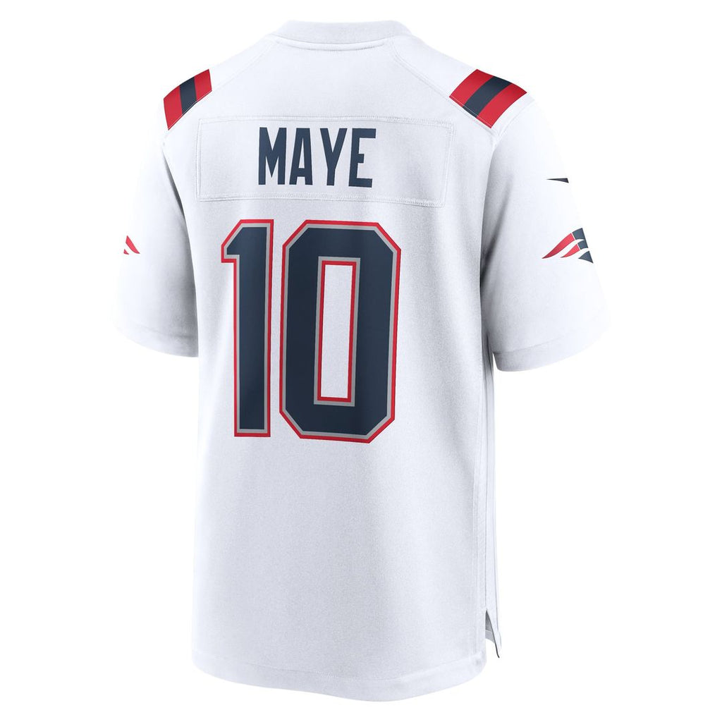 Drake Maye New England Patriots Game Jersey - Navy