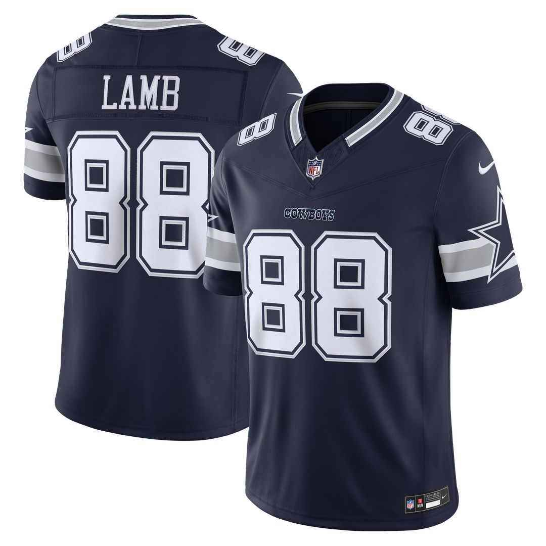 CeeDee Lamb Dallas Cowboys Vapor F.U.S.E. Stitched Limited Jersey - Navy