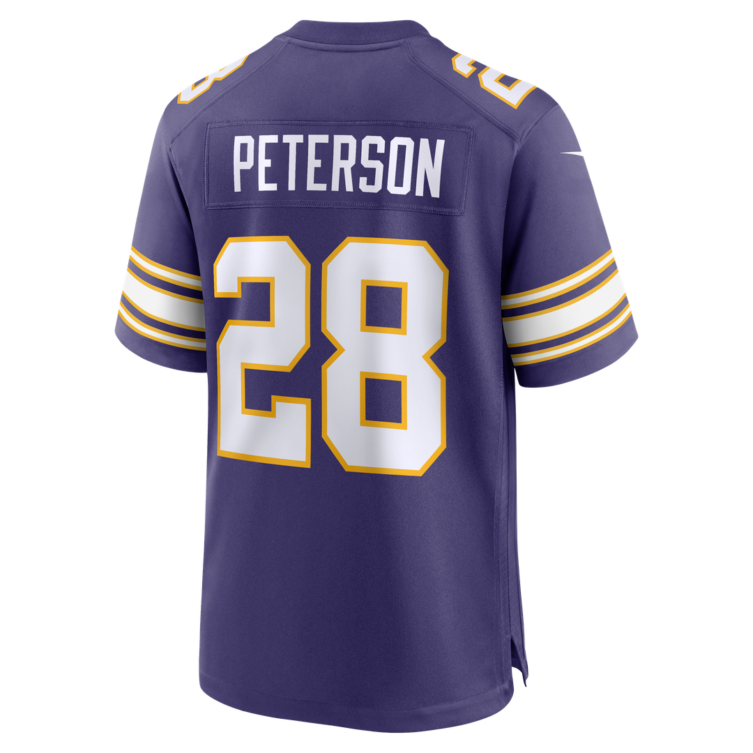 Adrian Peterson Minnesota Vikings Alternate 2 Classic Game Jersey - Purple