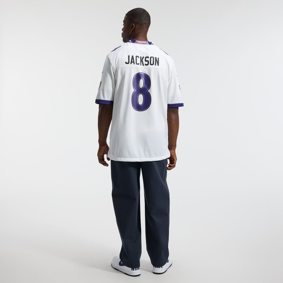 Lamar Jackson Baltimore Ravens Alternate Game Jersey - Black