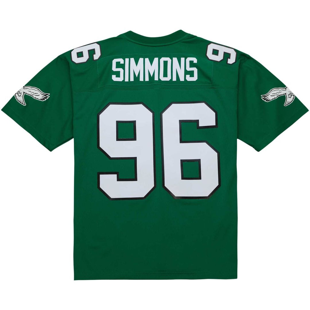 Clyde Simmons Philadelphia Eagles Legacy Replica Jersey - Kelly Green