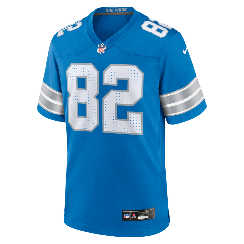 Thomas Gordon Detroit Lions Game Jersey - Blue