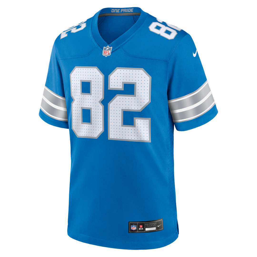 Thomas Gordon Detroit Lions Game Jersey - Blue
