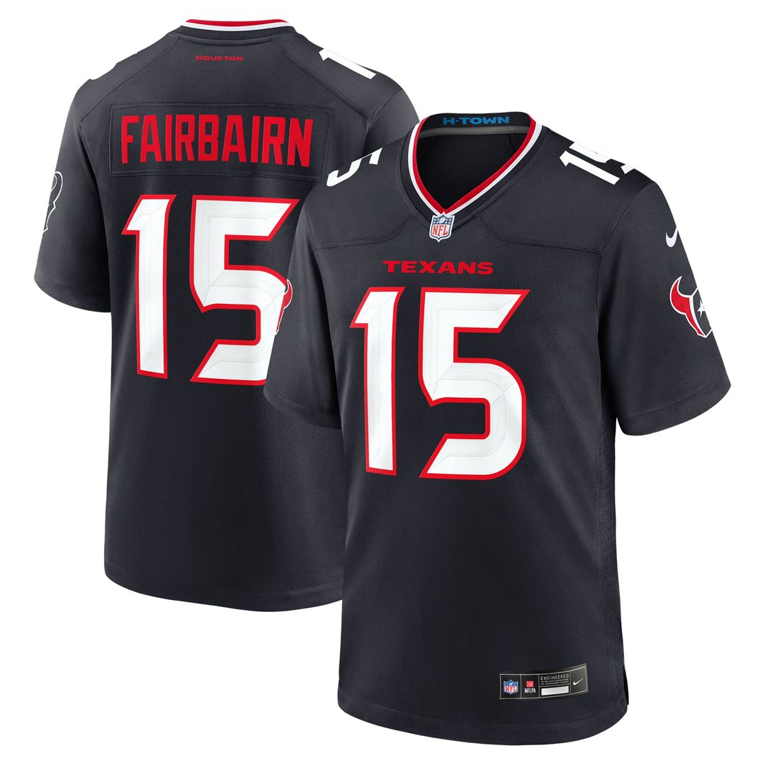Ka'imi Fairbairn Houston Texans Game Jersey - Navy