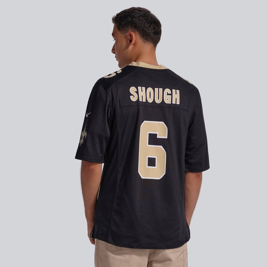Tyler Shough New Orleans Saints Game Jersey - Black