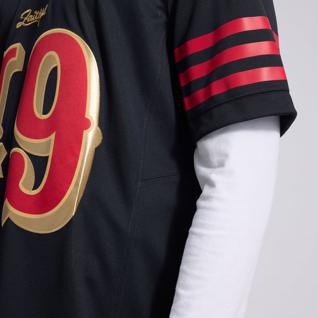 The Faithful San Francisco 49ers Rivalries Collection Stitched Limited Jersey - Black
