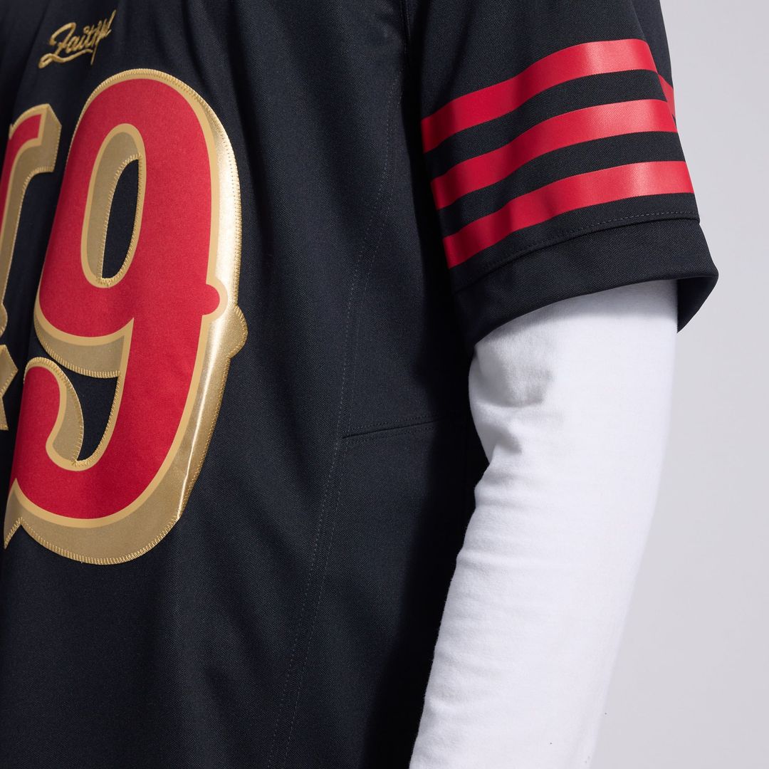 The Faithful San Francisco 49ers Rivalries Collection Stitched Limited Jersey - Black