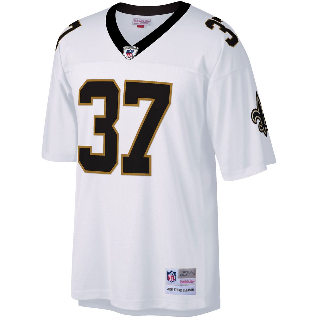Steve Gleason New Orleans Saints Big & Tall 2006 Replica Jersey - White