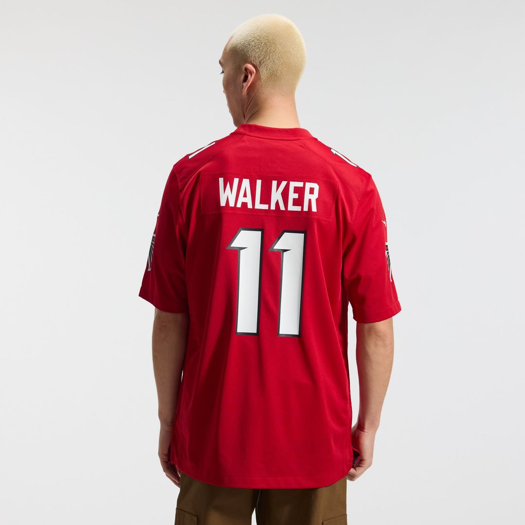 Jalon Walker Atlanta Falcons Game Jersey - Red