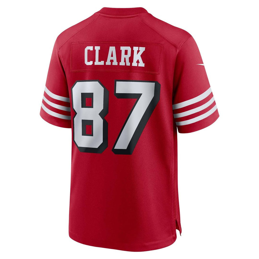 Dwight Clark San Francisco 49ers Alternate Game Jersey - Scarlet