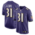 Jamal Lewis Baltimore Ravens Game Jersey - Purple