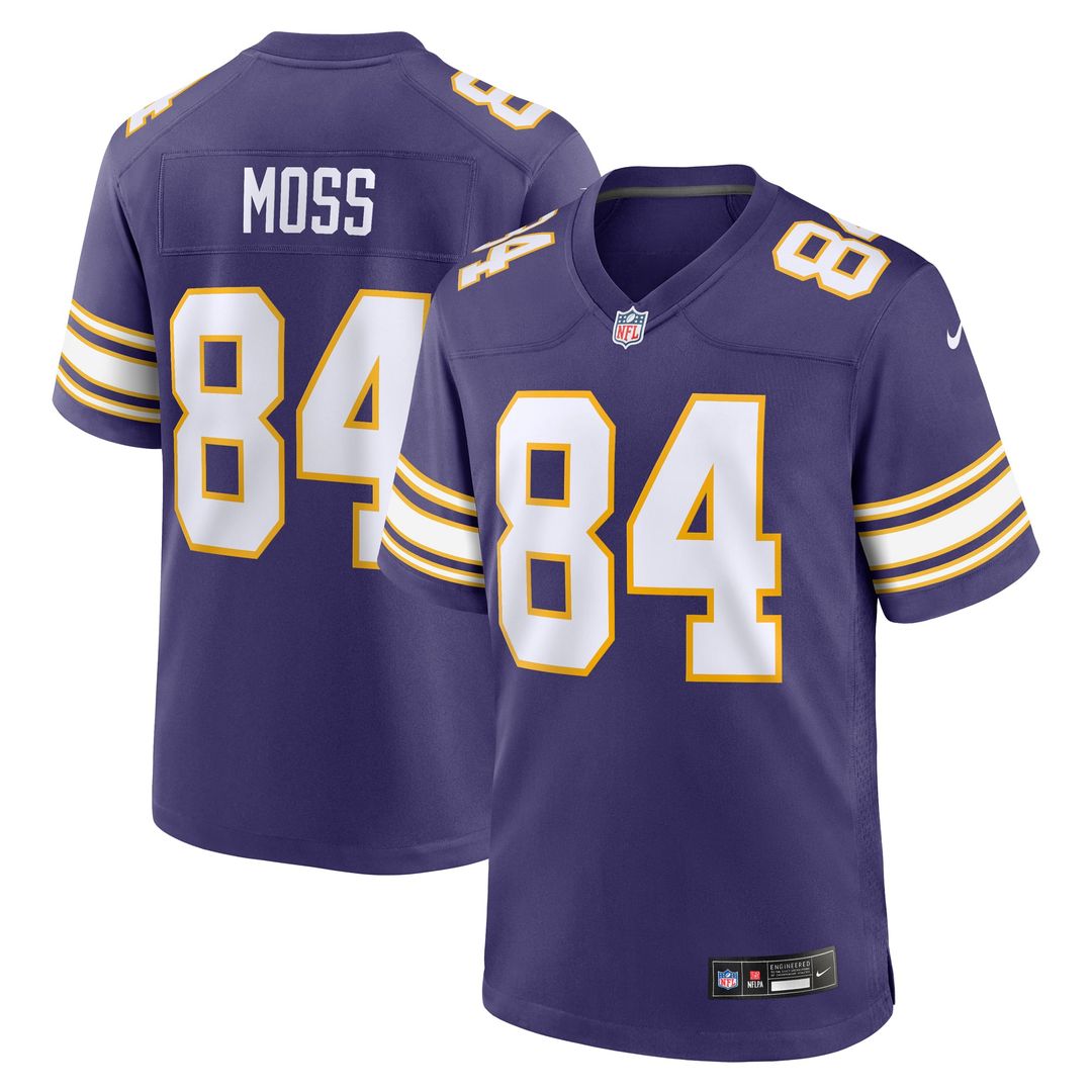 Randy Moss Minnesota Vikings Alternate Game Jersey - White