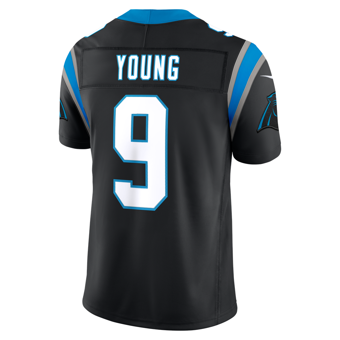 Bryce Young Carolina Panthers Alternate Vapor F.U.S.E. Stitched Limited Jersey - Blue