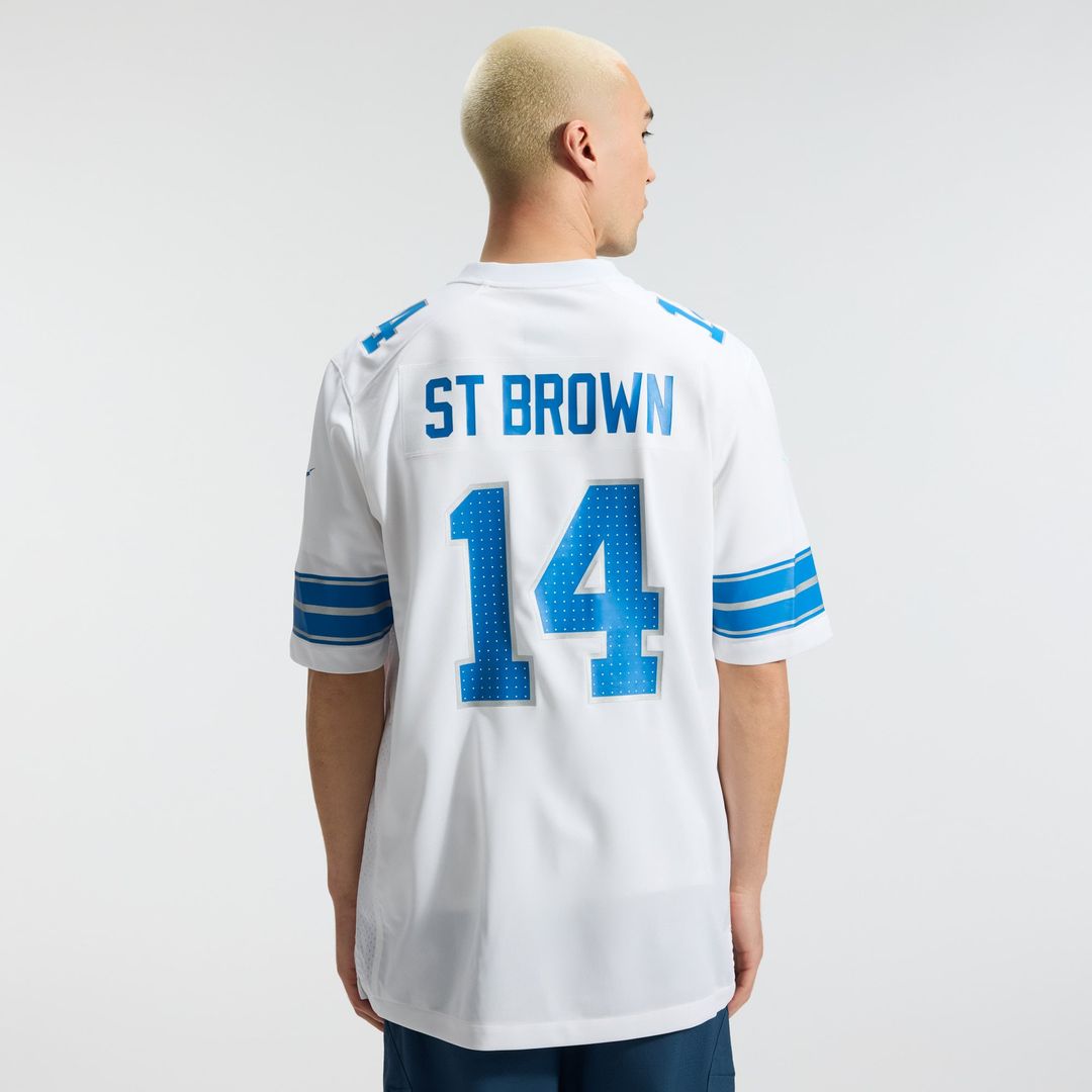 Amon-Ra St. Brown Detroit Lions 2nd Alternate Game Jersey - Black