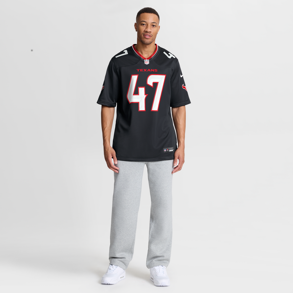 Louis Hansen Houston Texans Game Jersey - Navy