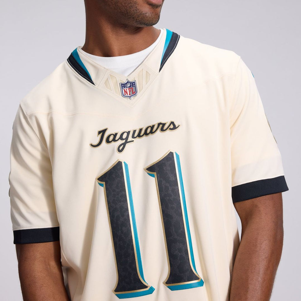 Parker Washington Jacksonville Jaguars 2026 Rivalries Collection Stitched Limited Jersey - Natural