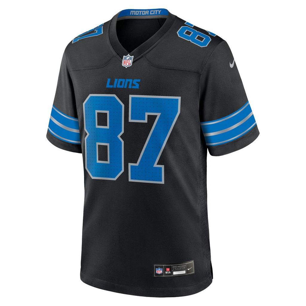Sam LaPorta Detroit Lions 2nd Alternate Game Jersey - Black