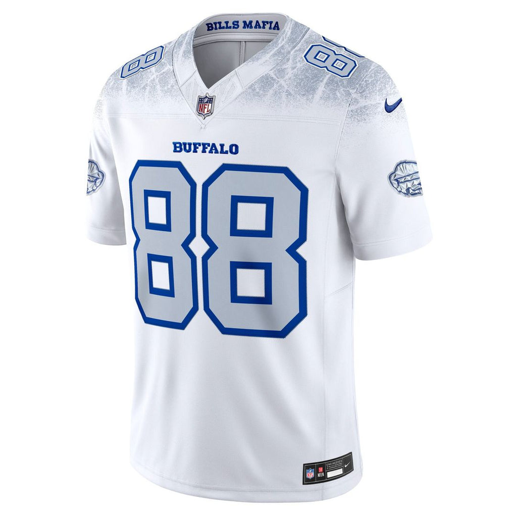 Dawson Knox Buffalo Bills Rivalries Collection Stitched Limited Jersey - White